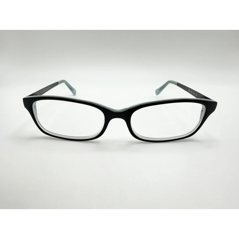 Lizwear by Liz Claiborne Black Eyeglasses Frames Only Full Rim 50-16-135